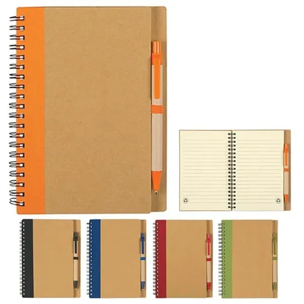Environmental Spiral Notebook & Pen Set