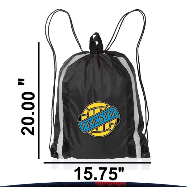 Aeacr Reflector Drawstring Backpacks