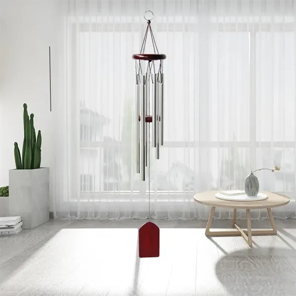 Aluminum Tubes Wooden Yard Garden Patio Wind Chimes
