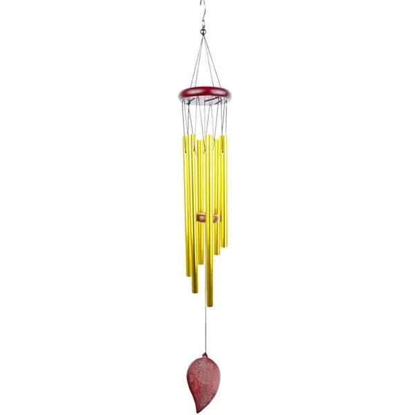 Aluminum Tubes Wooden Yard Garden Patio Wind Chimes