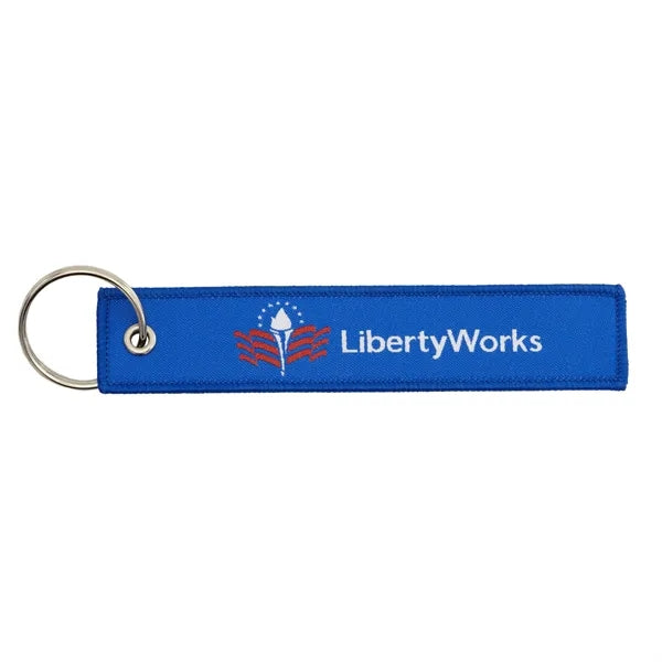 Woven Flight Keytag Keychain