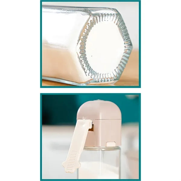 Glass Salt Shaker Dispenser