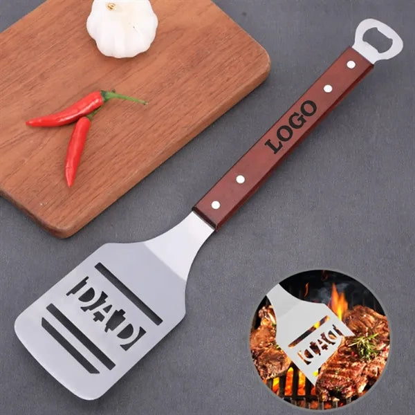 2-in-1 Stainless Steel BBQ Spatula with Bottle Opener