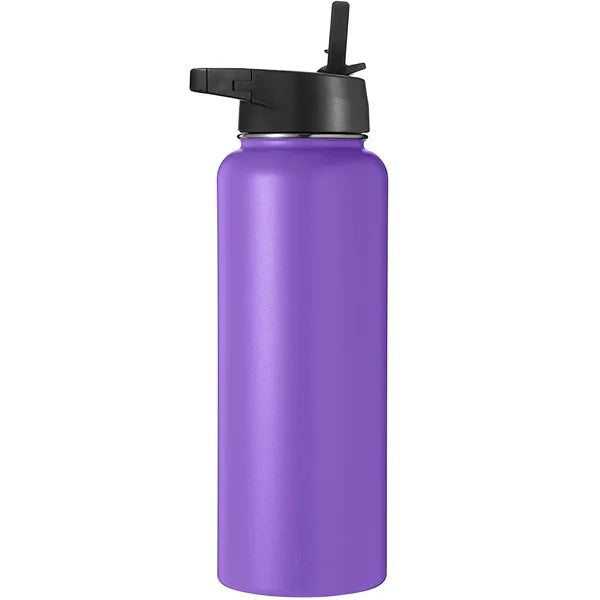 Insulated Water Bottle with Paracord Handles & Strap
