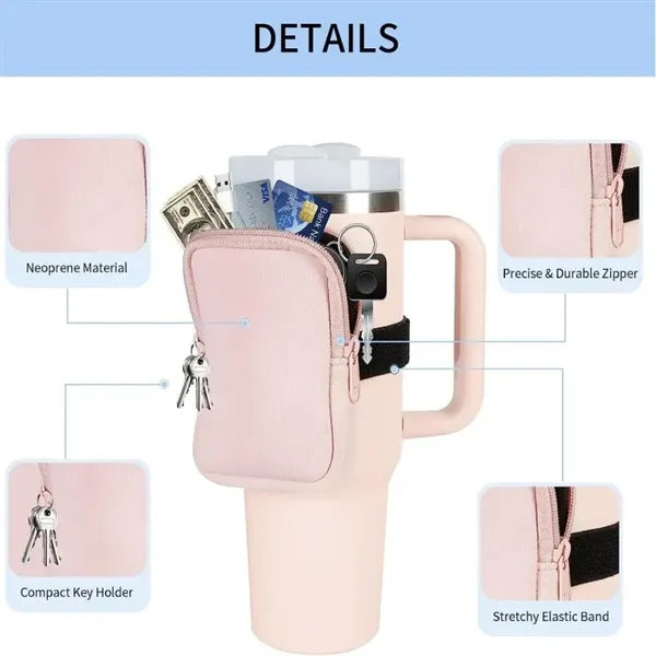 Water Bottle Pouch for 40 oz Cup Holder