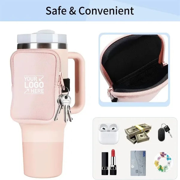 Water Bottle Pouch for 40 oz Cup Holder