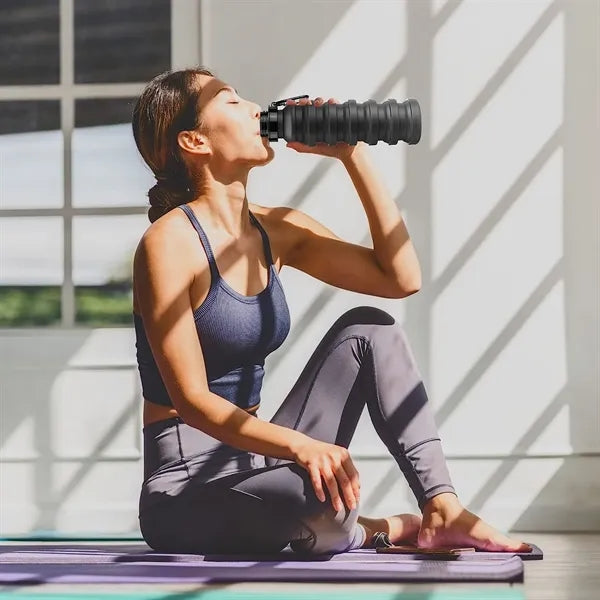 Foldable Hiking Cool Water Bottle