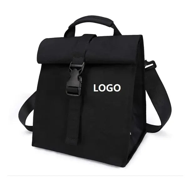Foldable waterproof insulated aluminum foil lunch bag