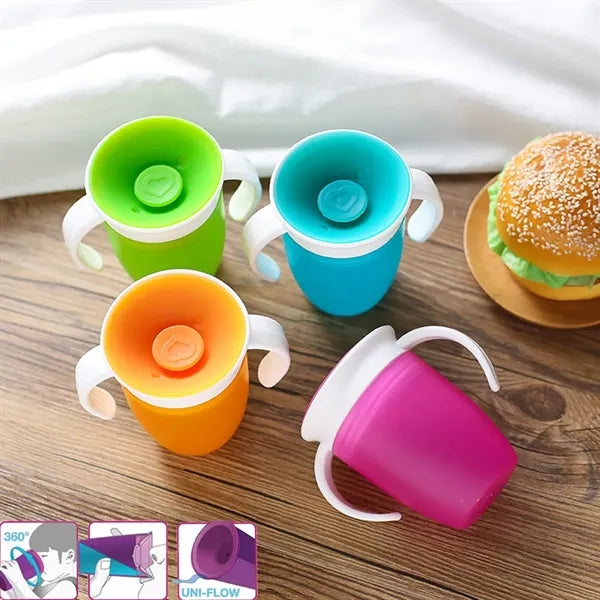8oz Silicone Baby Sippy Cup