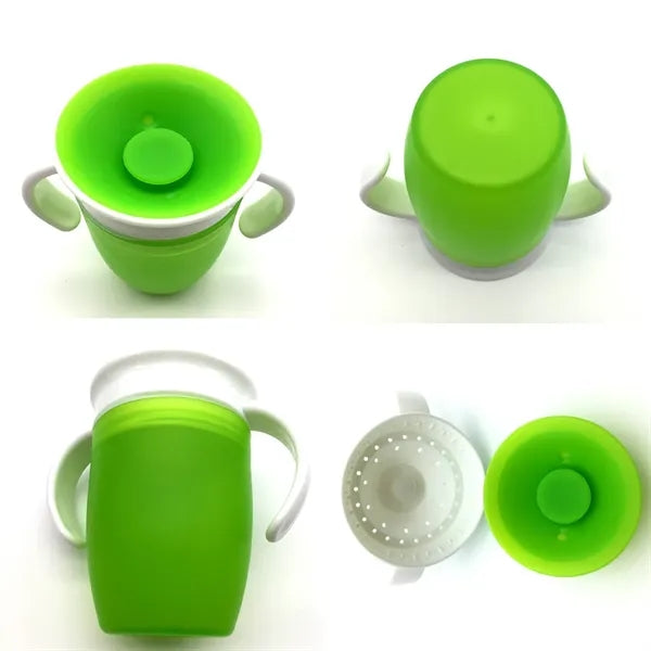 8oz Silicone Baby Sippy Cup