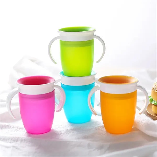 8oz Silicone Baby Sippy Cup