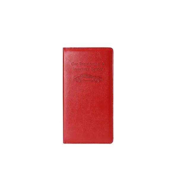 Pu Leather Car Insurance Holder Wallet