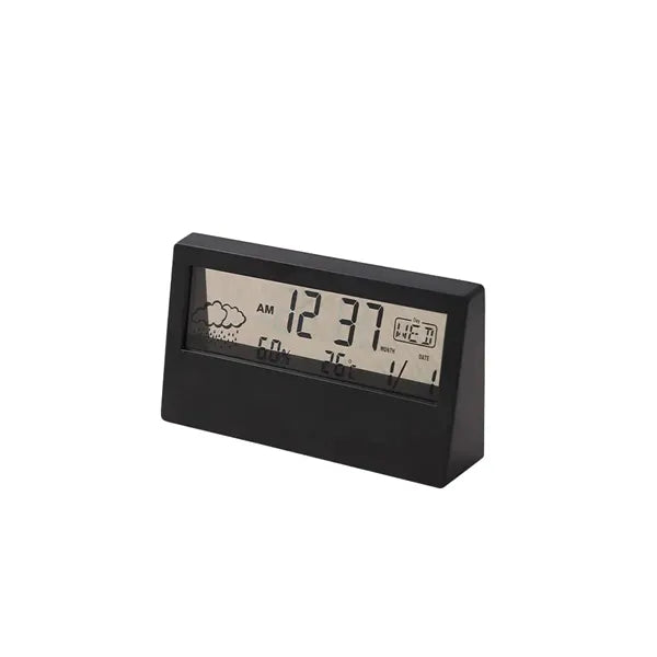 Transparent Lcd Display Temperature Digital Alarm Clock