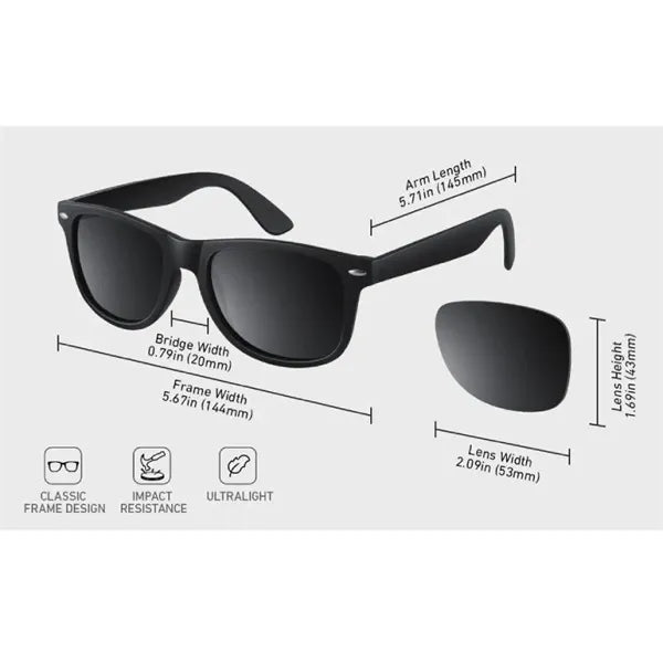 Retro Polarized Sunglasses