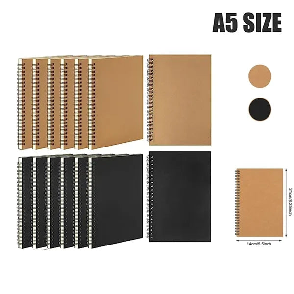 Environmental A5 Spiral Lined Notebook