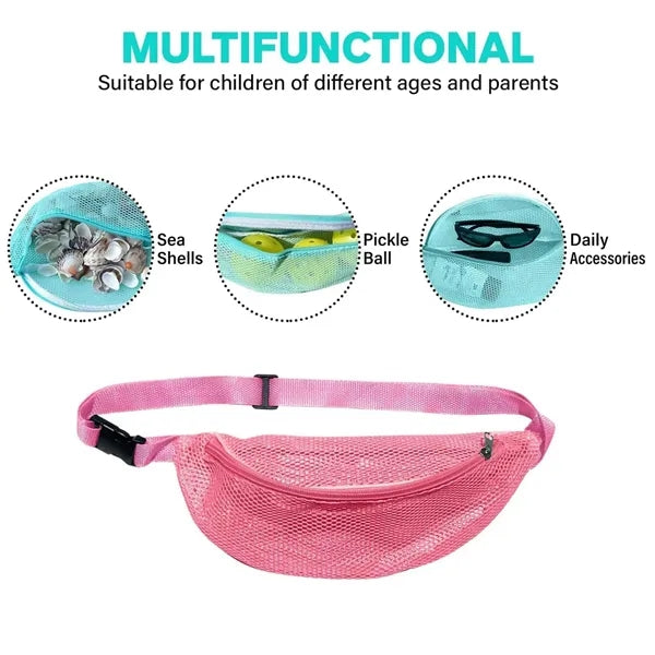 Kids Mesh Beach Fanny Bag