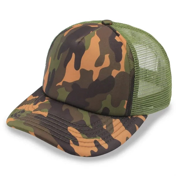5 Panels High Profile Foam Trucker Cap