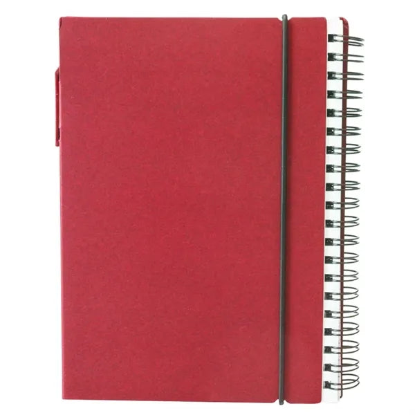 5.5 x 7 in Spiral Notebook with Elastic Closure