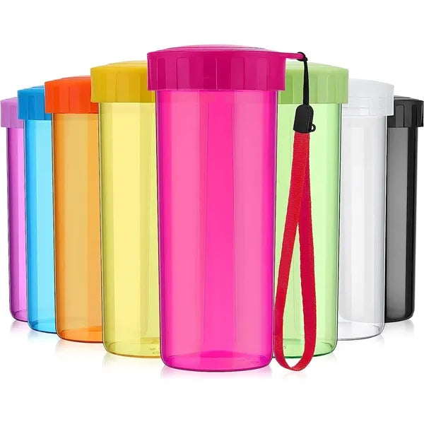Sports Plastic Juice Water Bottles with Lids