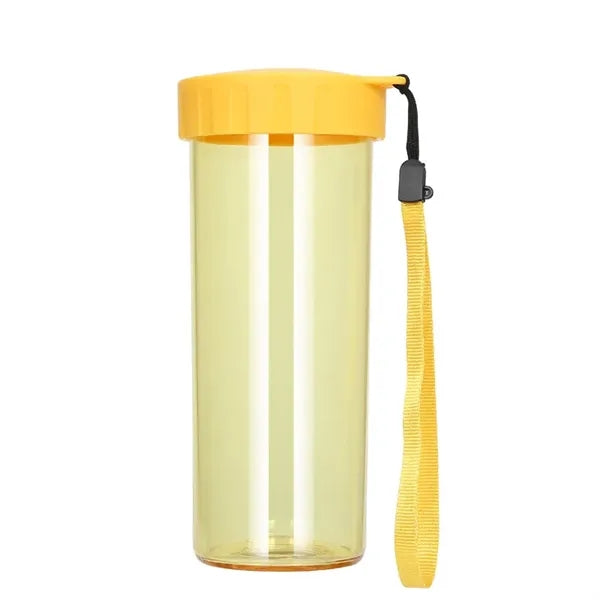 Sports Plastic Juice Water Bottles with Lids