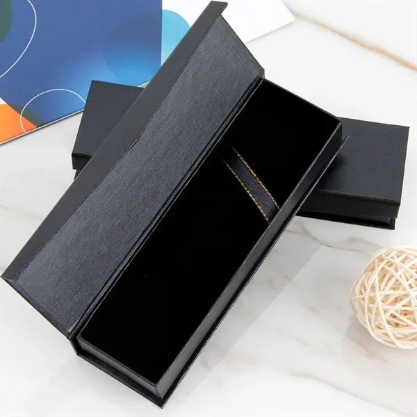 Metal Black Fountain Pen with Gift Box
