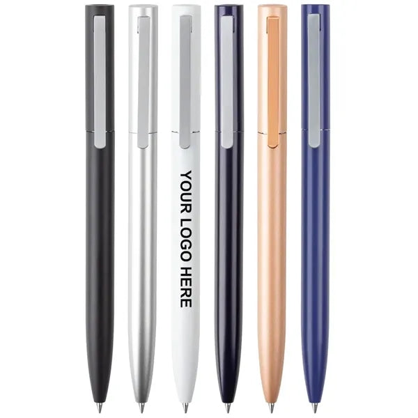 Metal Rotating Retractable Gel Pen