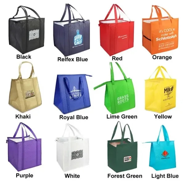 Insulated Thermal Non-Woven Shopping Tote Bag