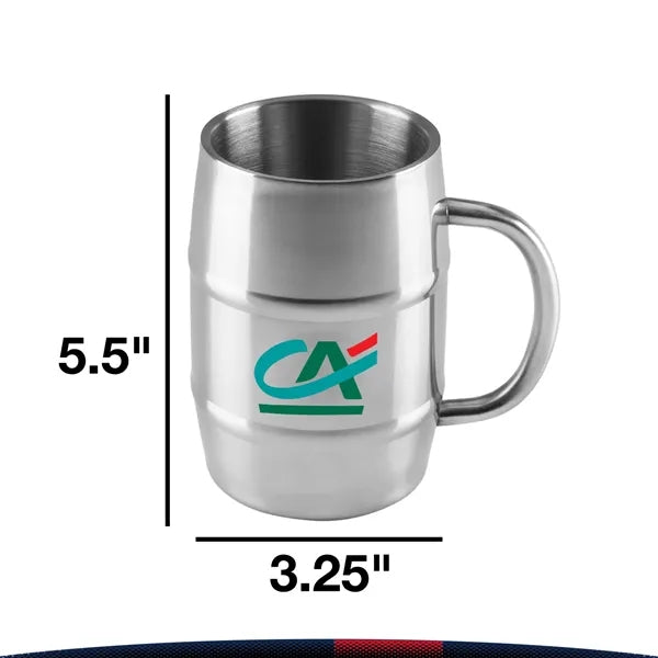 34 oz. Mula Barrel Mugs