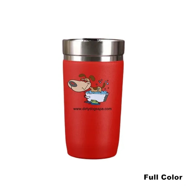 16 oz Stainless Steel Double Wall Rugged Pint Drinking Glass