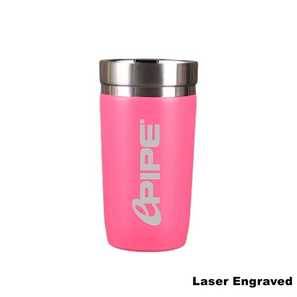 16 oz Stainless Steel Double Wall Rugged Pint Drinking Glass