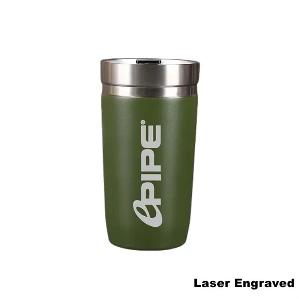 16 oz Stainless Steel Double Wall Rugged Pint Drinking Glass