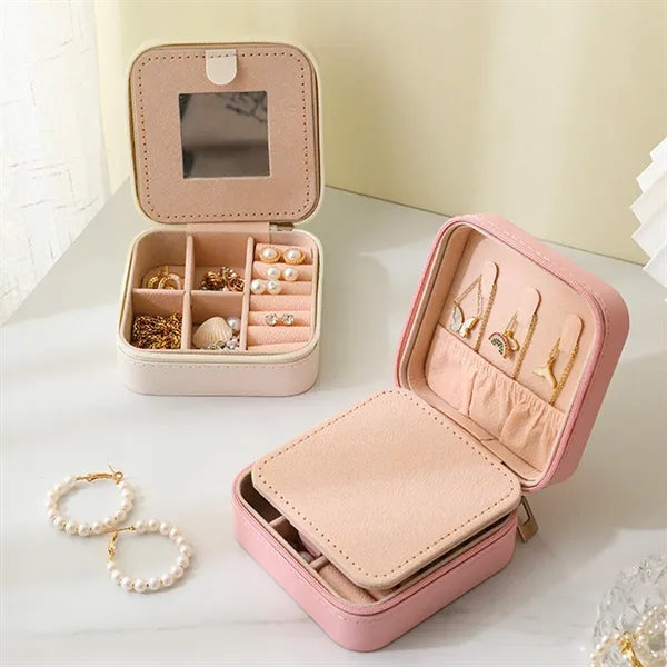 Small Jewelry Case With Mirror
