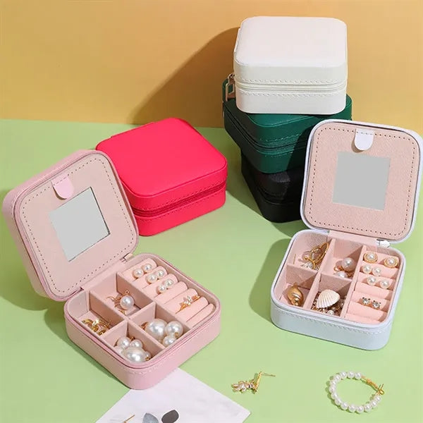Small Jewelry Case With Mirror