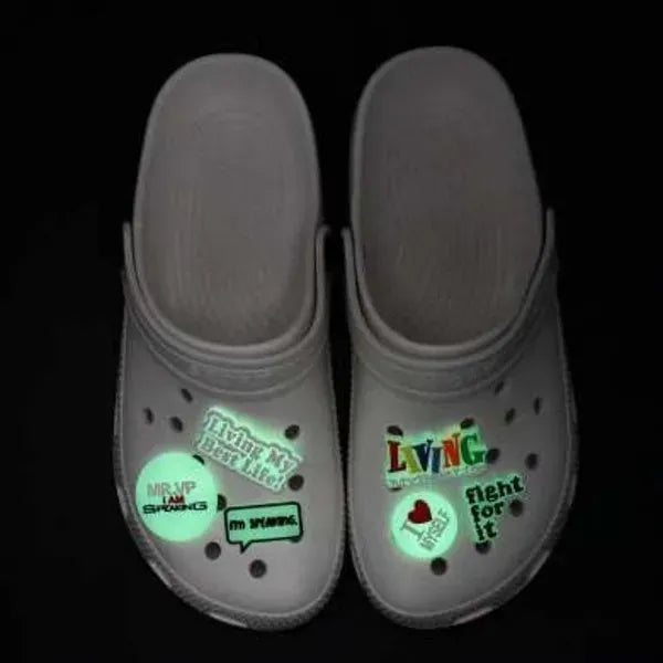 Glow Shoe Charms (3D)