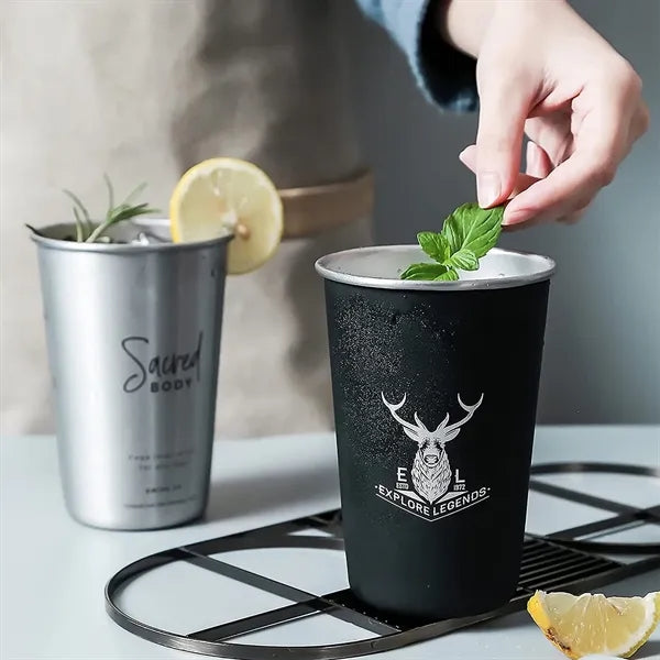 17oz. Session Stainless Steel Pint Cups