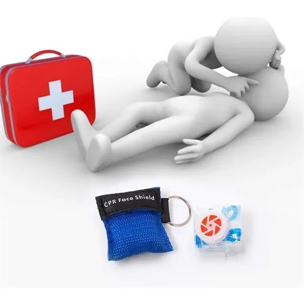 CPR Face Shield Mask with Keychain
