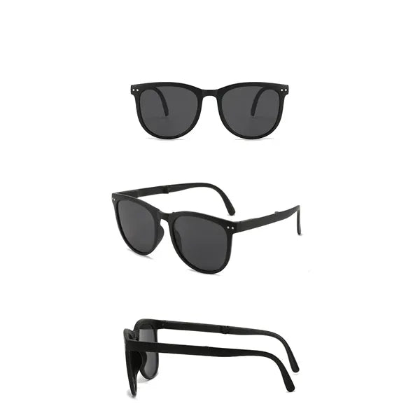 UV Protection Portable Foldable Retro Sunglasses
