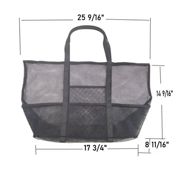 Mesh Oversized Beach Tote Toy Bag