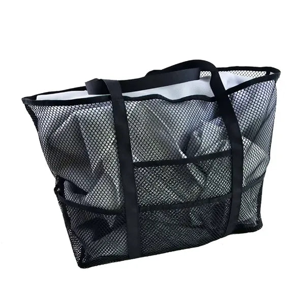 Mesh Oversized Beach Tote Toy Bag