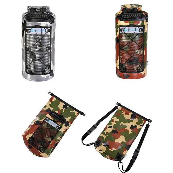 Camo Waterproof Adventure Dry Wet Outdoor Backpack