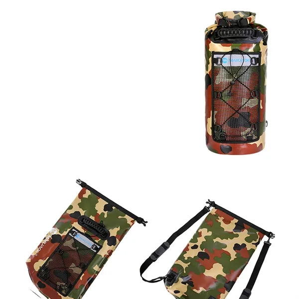 Camo Waterproof Adventure Dry Wet Outdoor Backpack