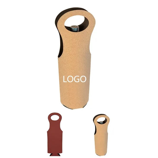 Leather Single Wine Bag With Handles