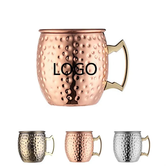 Stainless Steel Moscow Mule Copper Plated Mugs