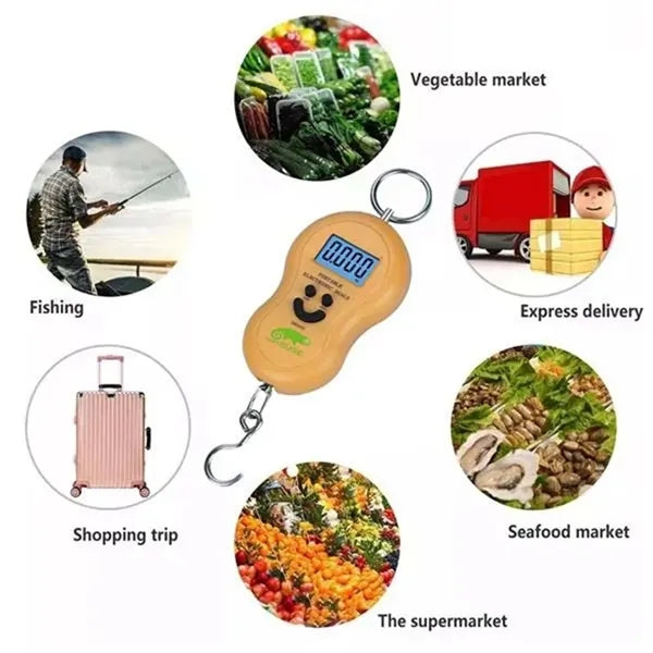 Bottle Gourd Shape Digital Luggage Scale