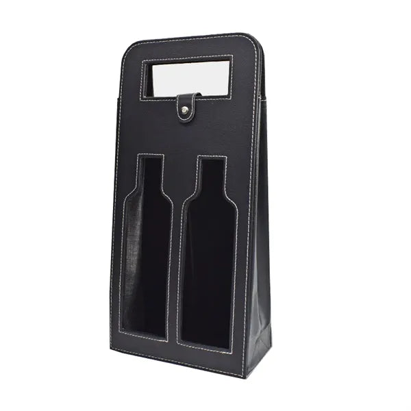 Double Pu Leather Wine Bags