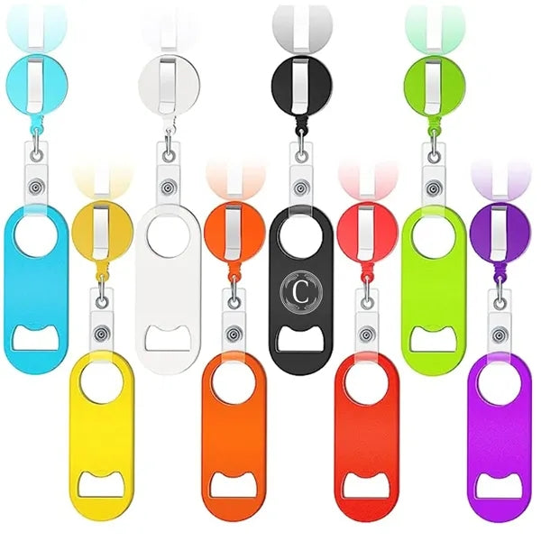 Retractable Bottle Opener With Clip