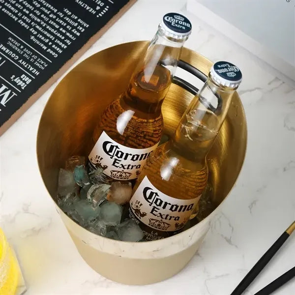 Stainless Steel Inclined Mouth Ice Bucket