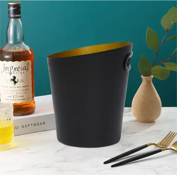 Stainless Steel Inclined Mouth Ice Bucket