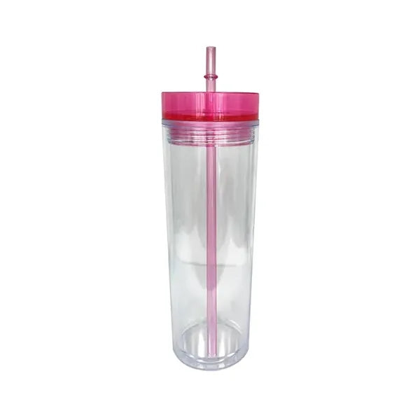 16Oz Double Wall Plastic Tumbler Cups