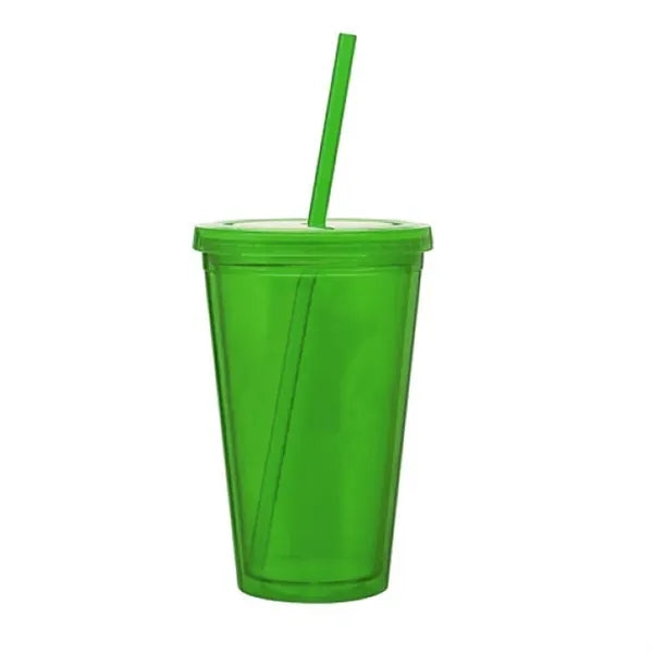 16Oz Double Wall Plastic Tumbler Cups